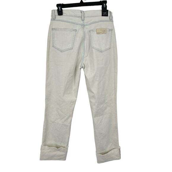 C/E by Current Elliott jeans relaxed cuffed boyfriend light blue size 28 - Picture 5 of 8